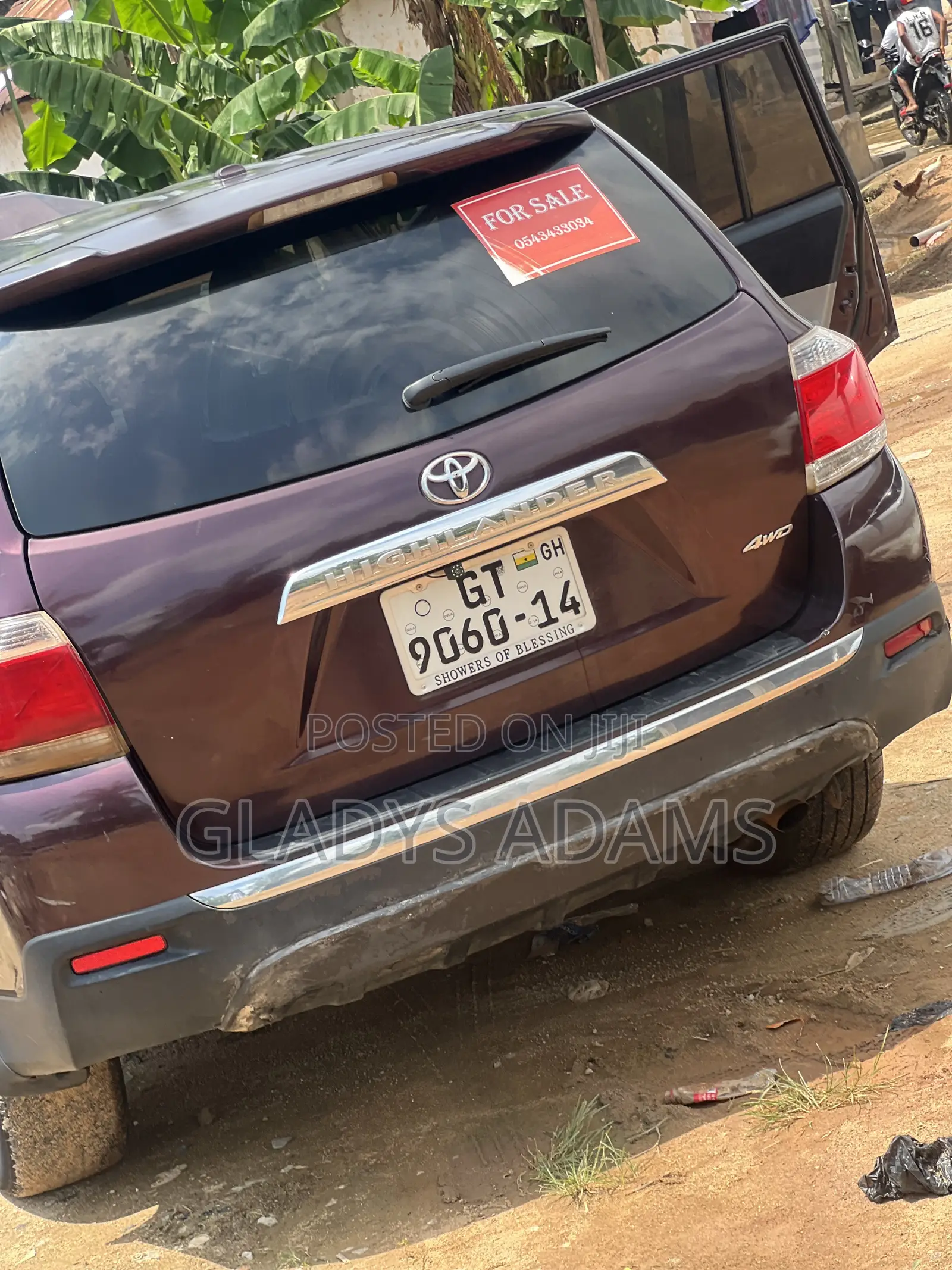 Toyota Highlander 3.5L 4WD 2013 Black