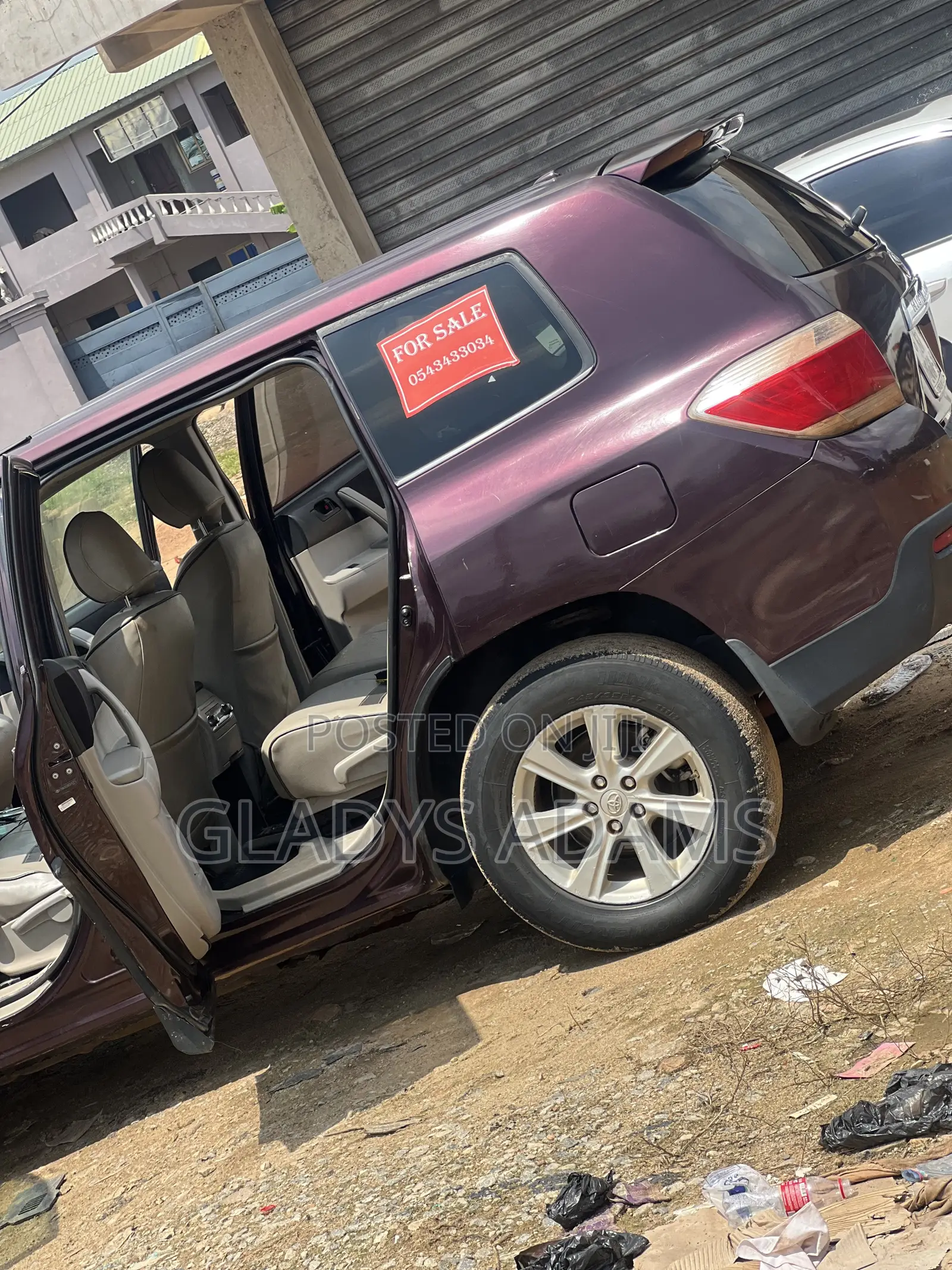 Toyota Highlander 3.5L 4WD 2013 Black