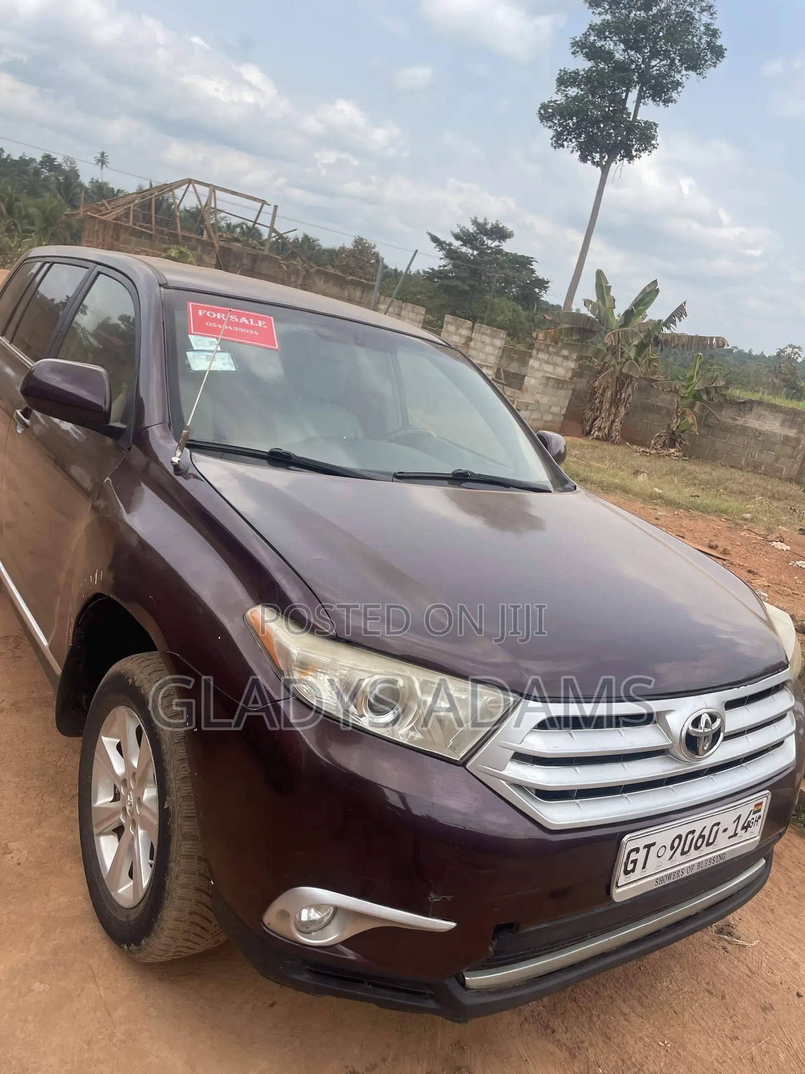 Toyota Highlander 3.5L 4WD 2013 Black