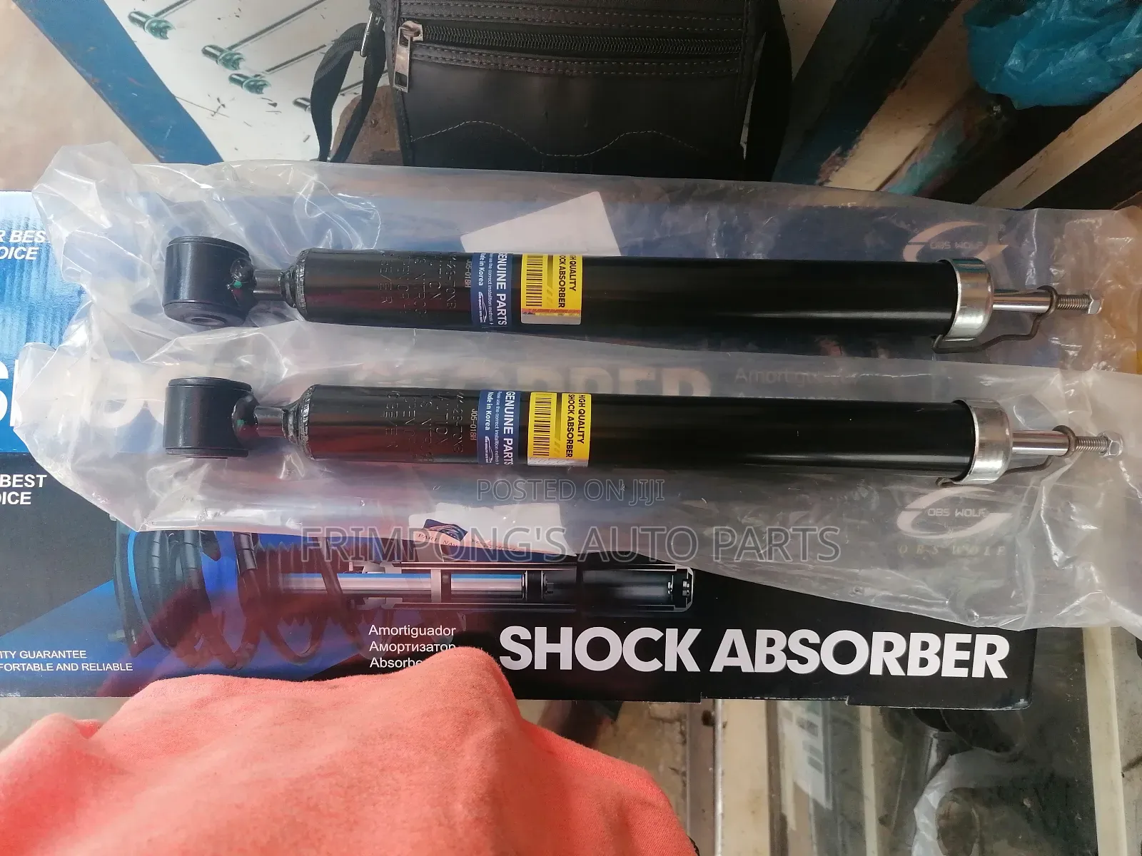 Ford Fiesta 2012 to 2019 Back Shocks Absorbers