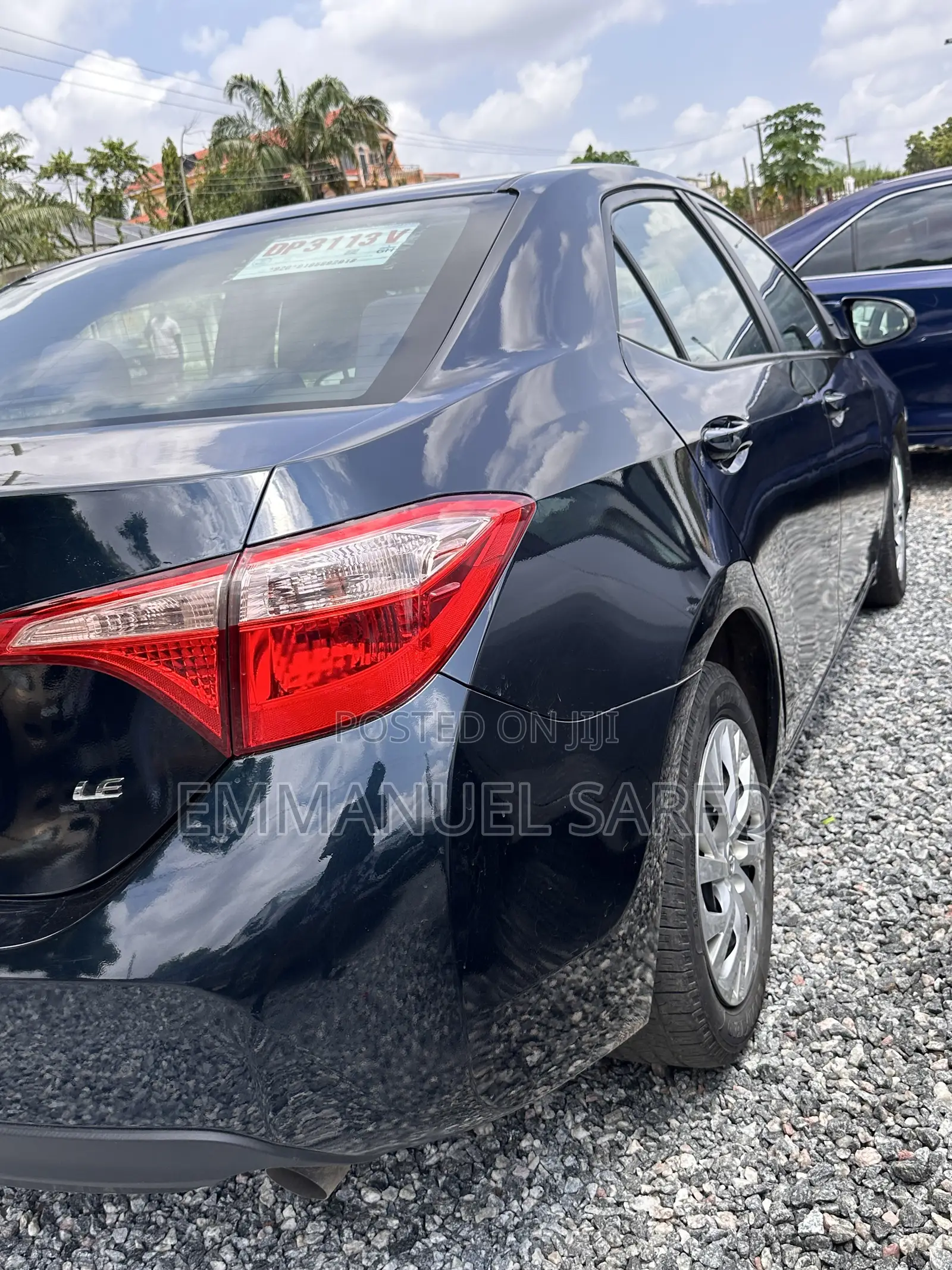 Toyota Corolla LE (1.8L 4cyl 2A) 2018 Black