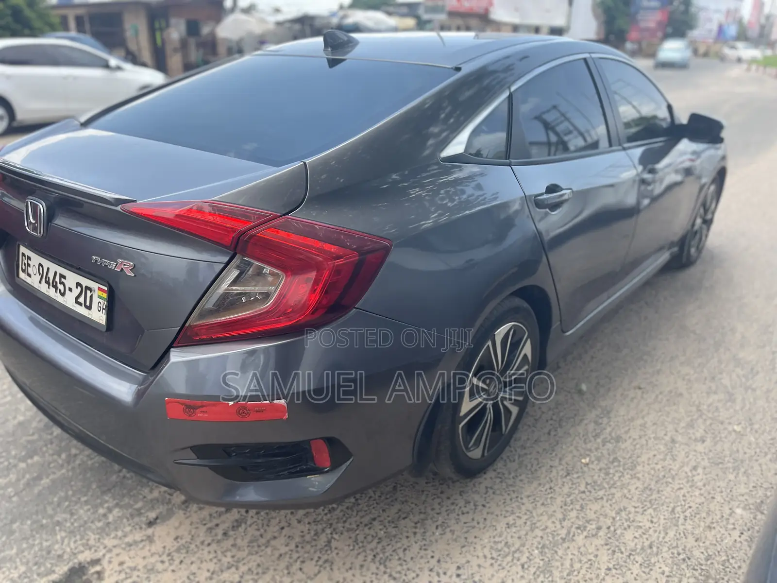 Honda Civic EX 4dr Sedan (2.0L 4cyl) 2017 Gray