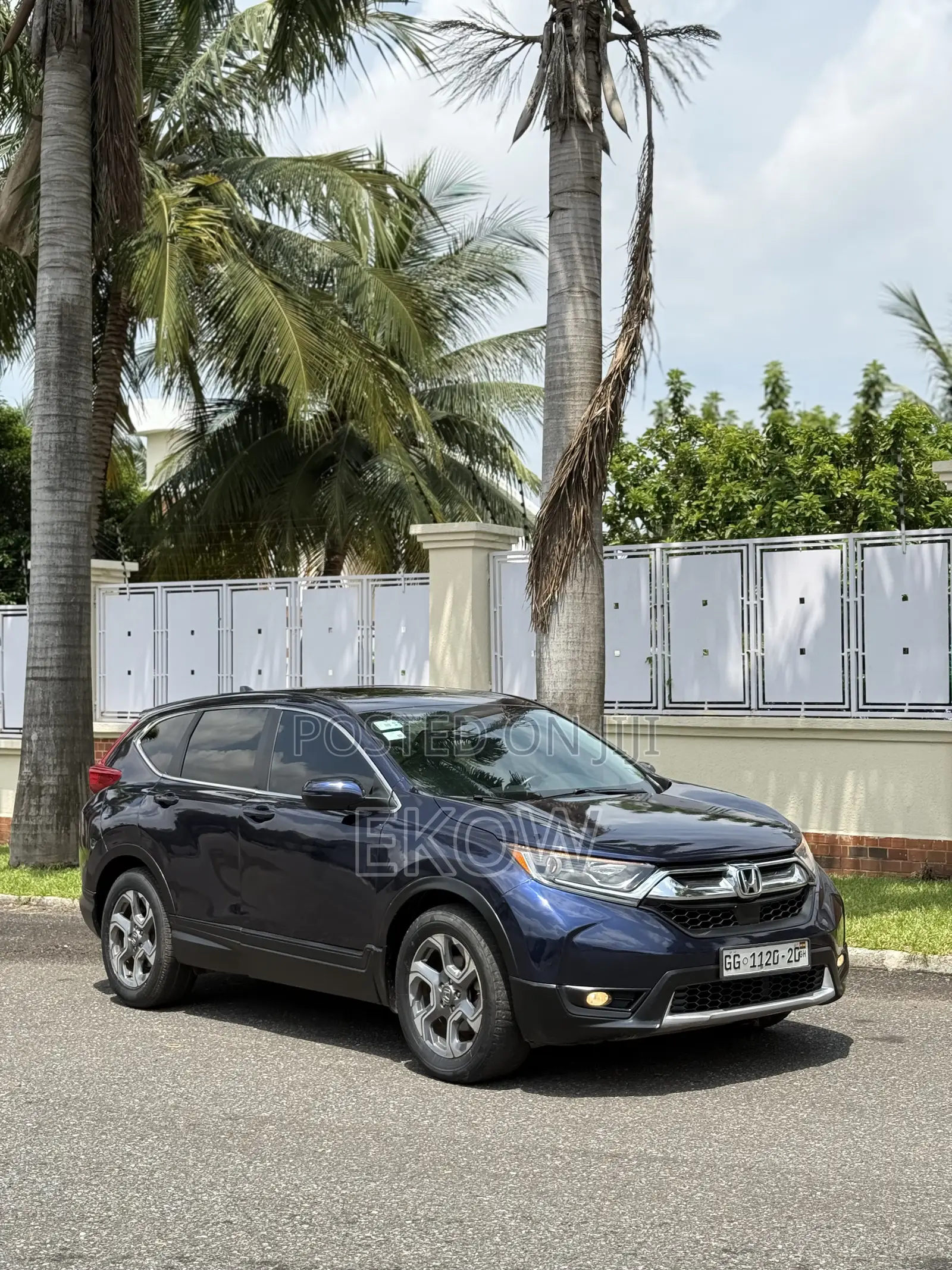 Honda CR-V EX-L AWD 2018 Blue