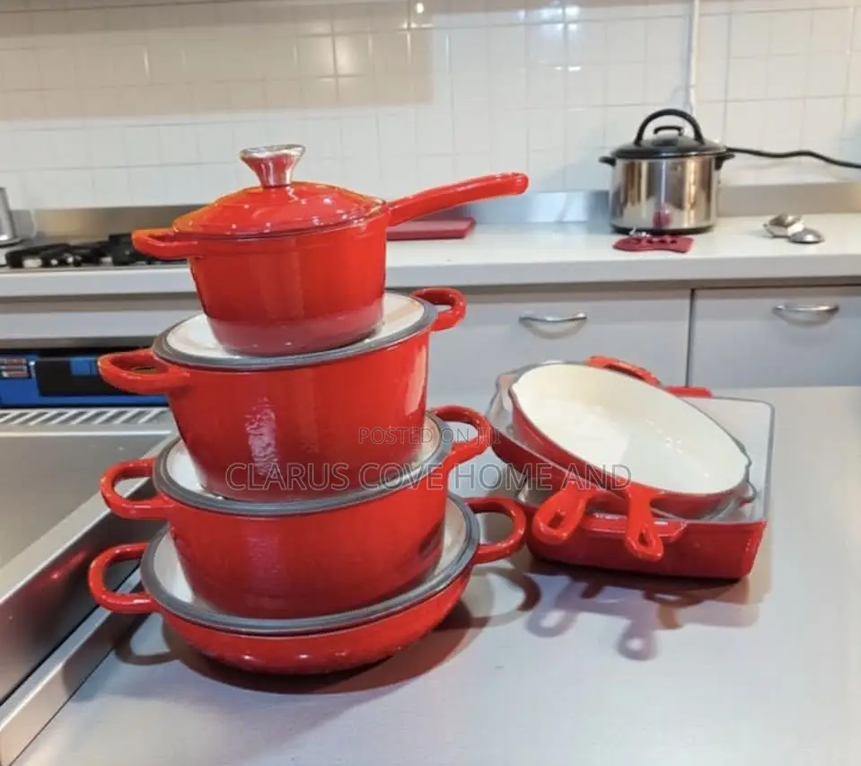 11pcs Castiron Cookware