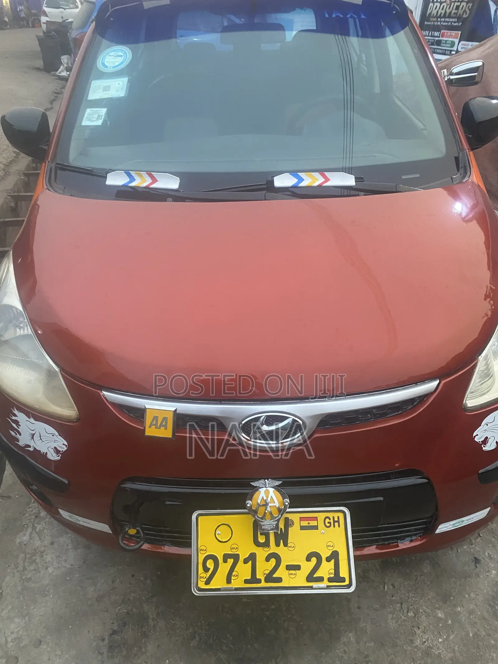 Hyundai I10 2010 Brown