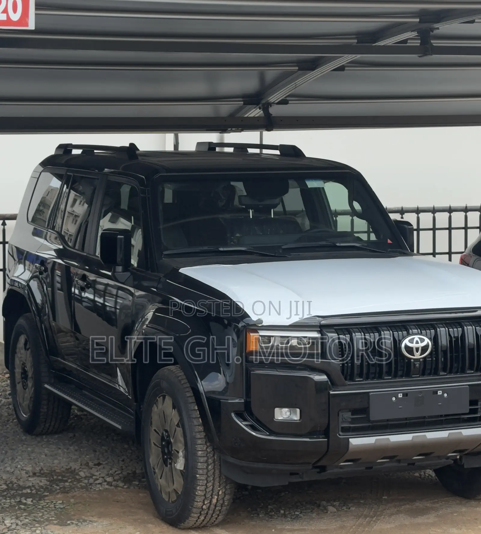 New Toyota Land Cruiser Prado 2025 Black