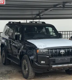 New Toyota Land Cruiser Prado 2025 Black