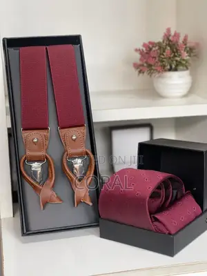 Tie and Suspender Set