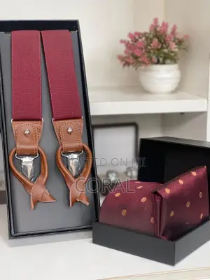 Tie and Suspender Set