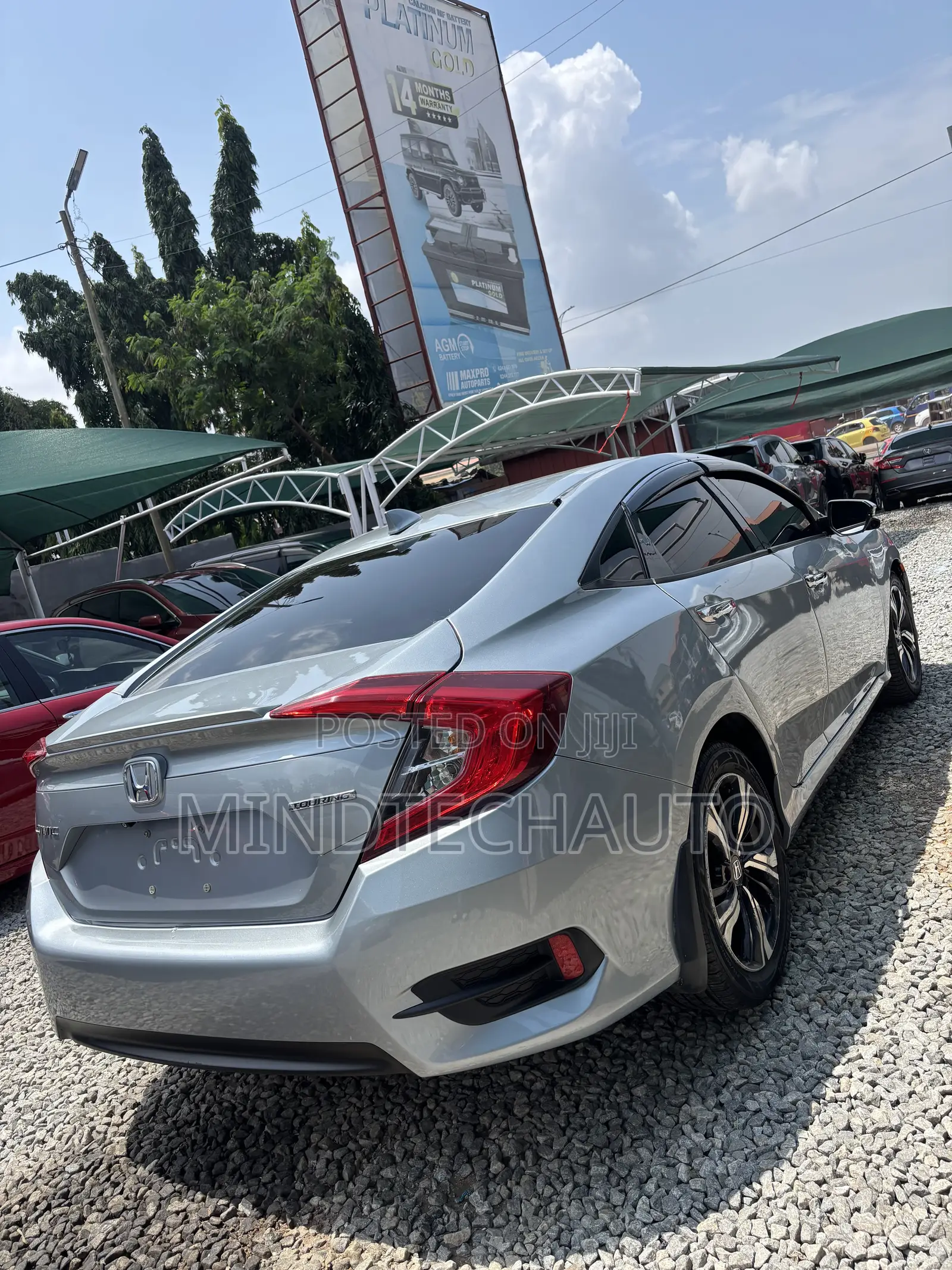 Honda Civic Touring Coupe 2018 Silver