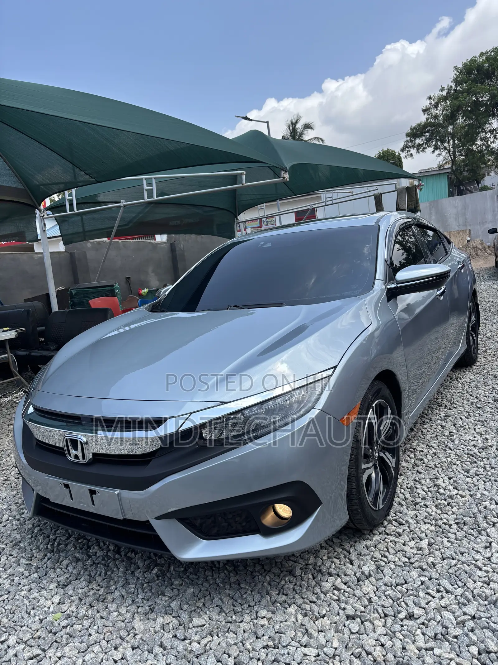 Honda Civic Touring Coupe 2018 Silver