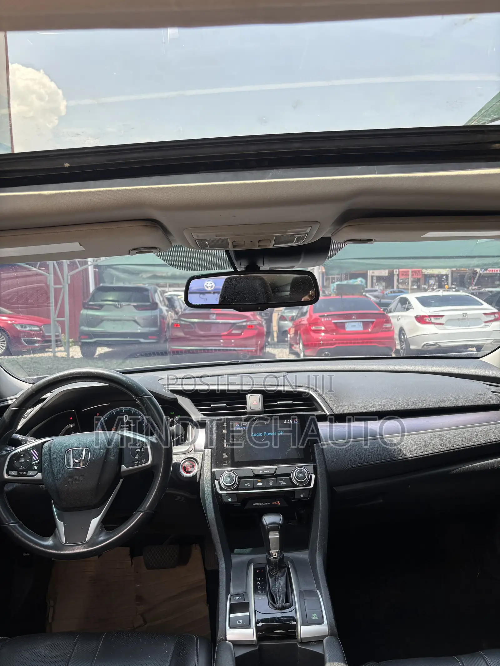 Honda Civic Touring Coupe 2018 Silver