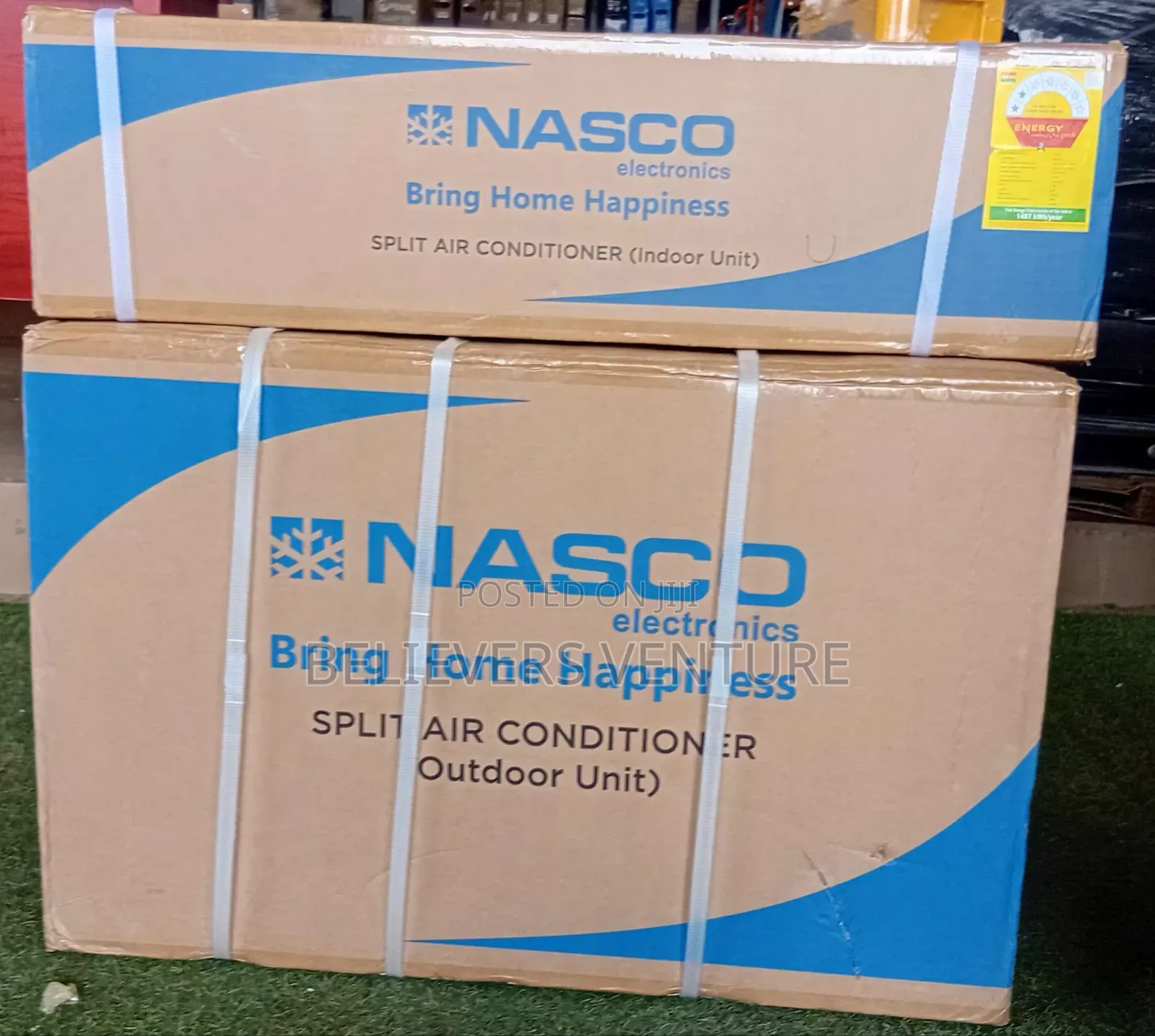 Nasco 12000btu Split Air Conditioner – 1.5hp Cooling Power1.5hp Ac