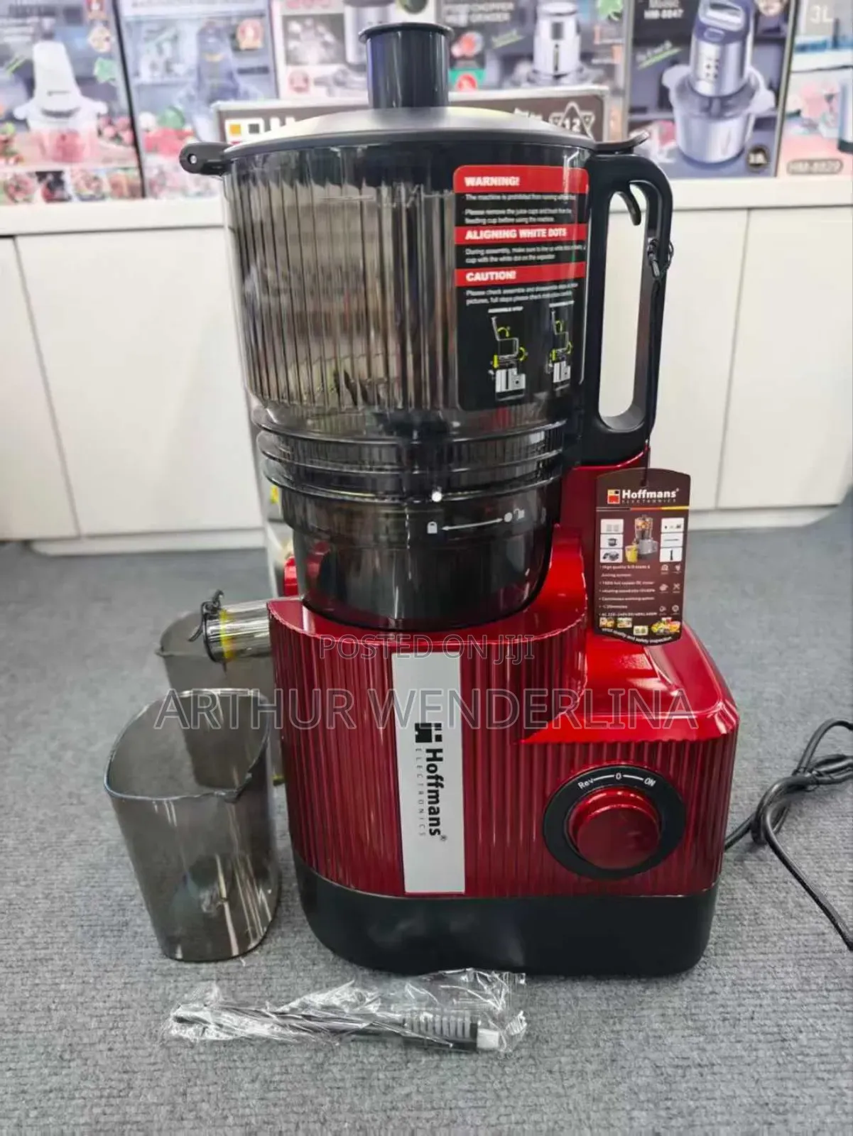 Hoffmans Electric Slow Juicer 400w