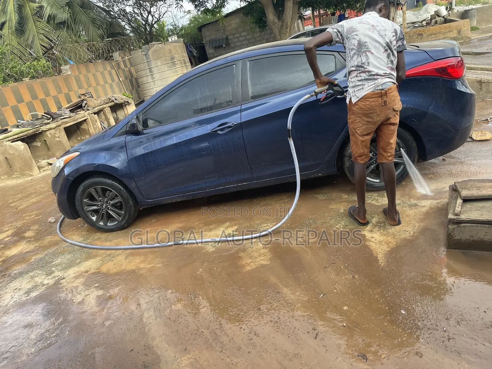 Hyundai Elantra Limited 2012 Blue
