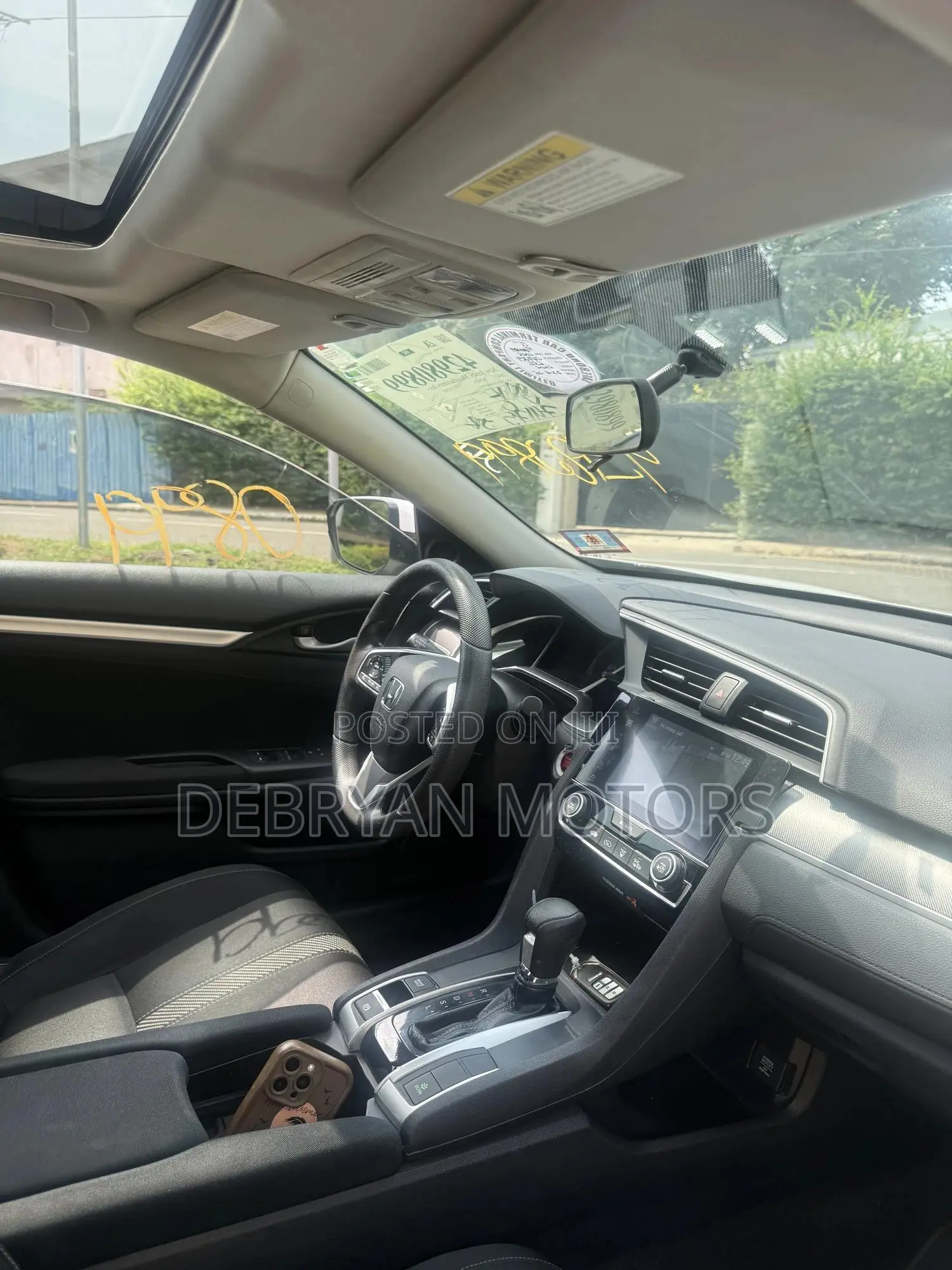 Honda Civic EX Sedan 2018 White
