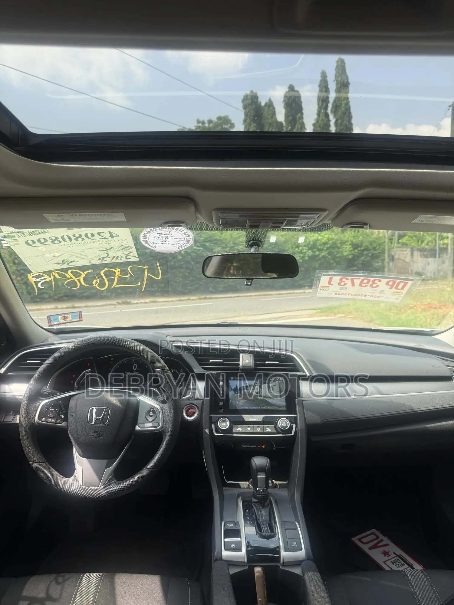 Honda Civic EX Sedan 2018 White