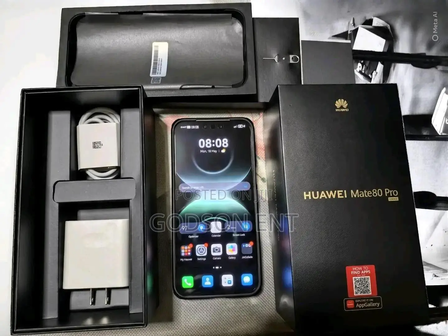 New Huawei Mate 80 Pro 5G 1 TB Black