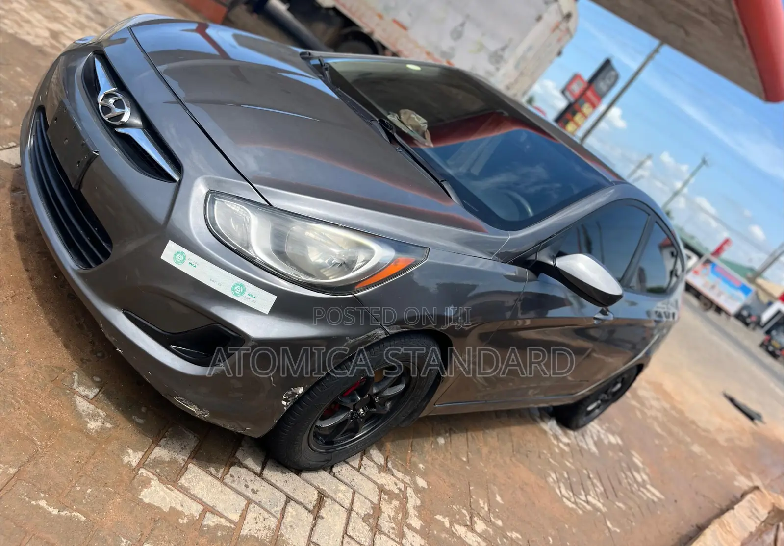 Hyundai Accent 2012 Gray