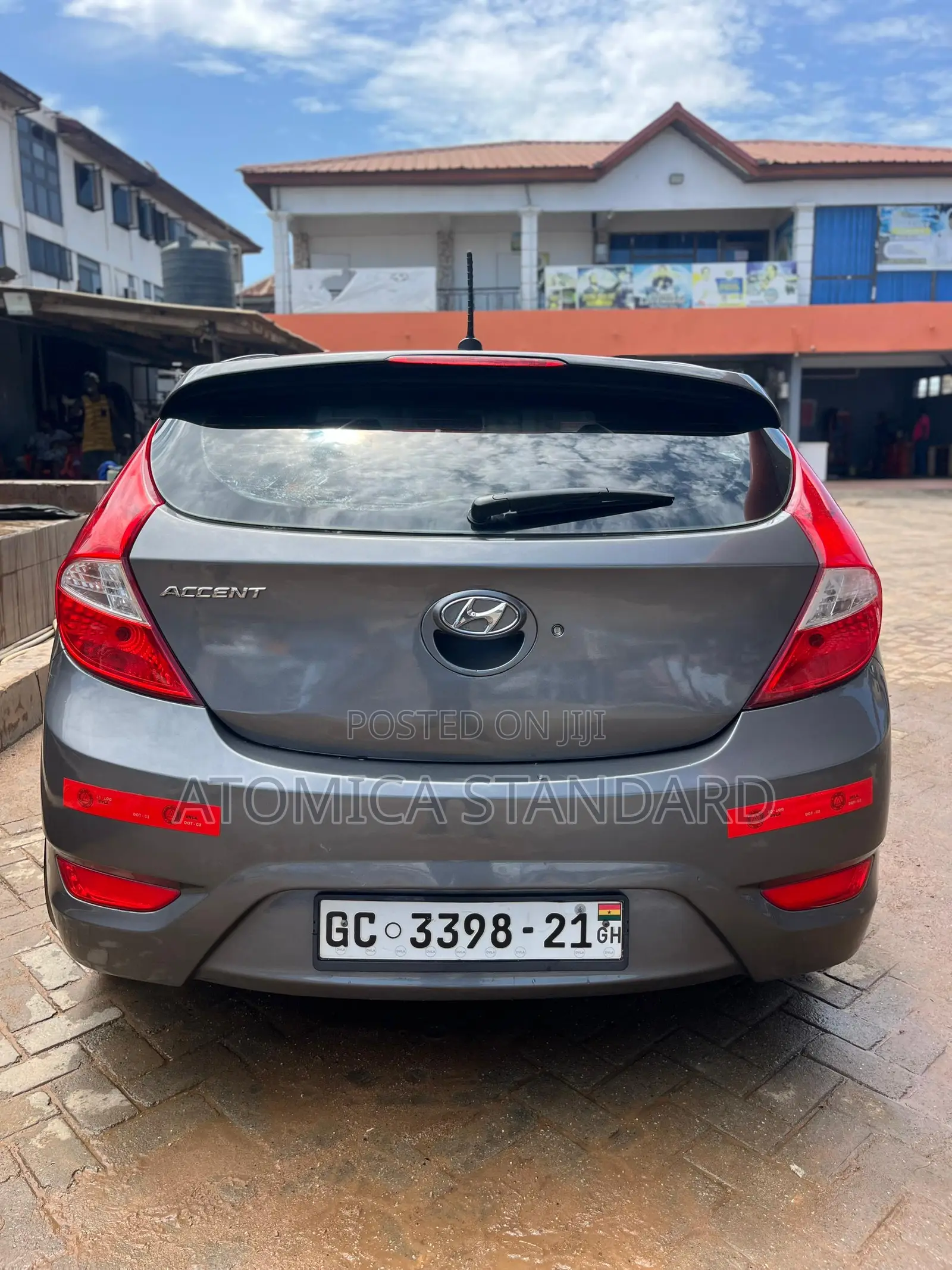 Hyundai Accent 2012 Gray