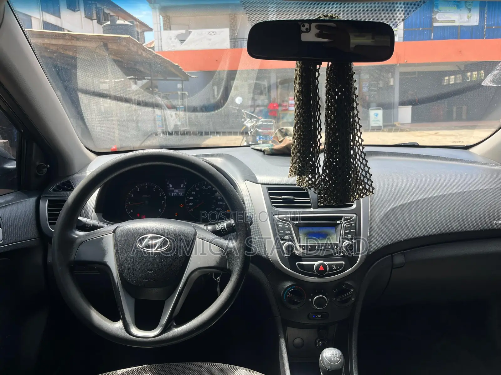 Hyundai Accent 2012 Gray