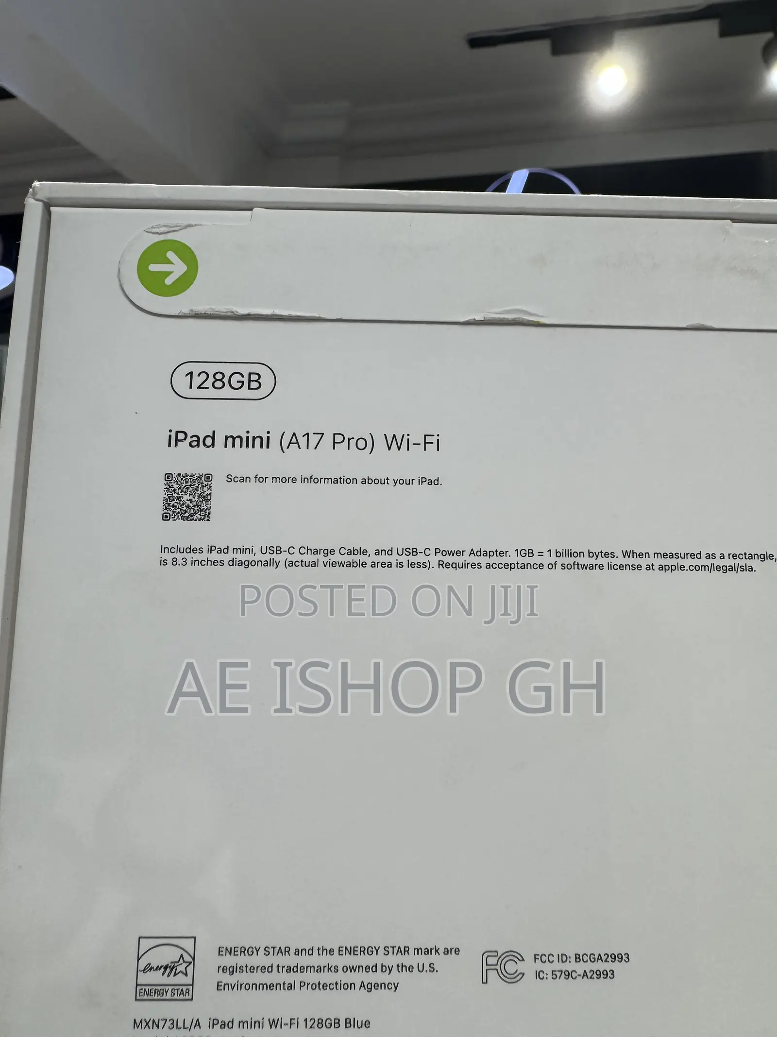 New Apple iPad mini (2024) 128 GB Blue