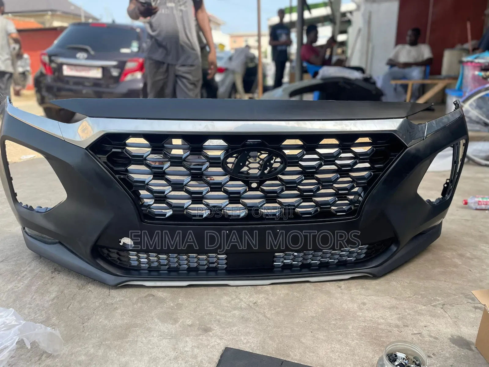 Santa Fe 19 Front Complete Bumper
