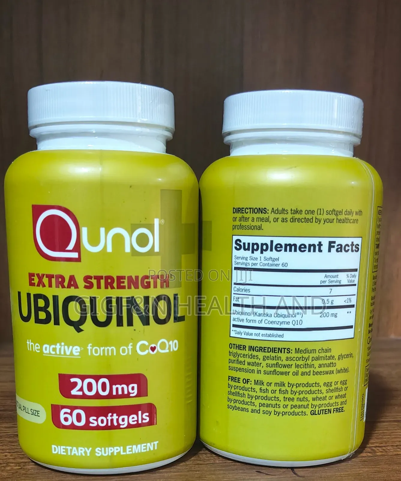 Ubiquinol 200mg, 60 Softgel