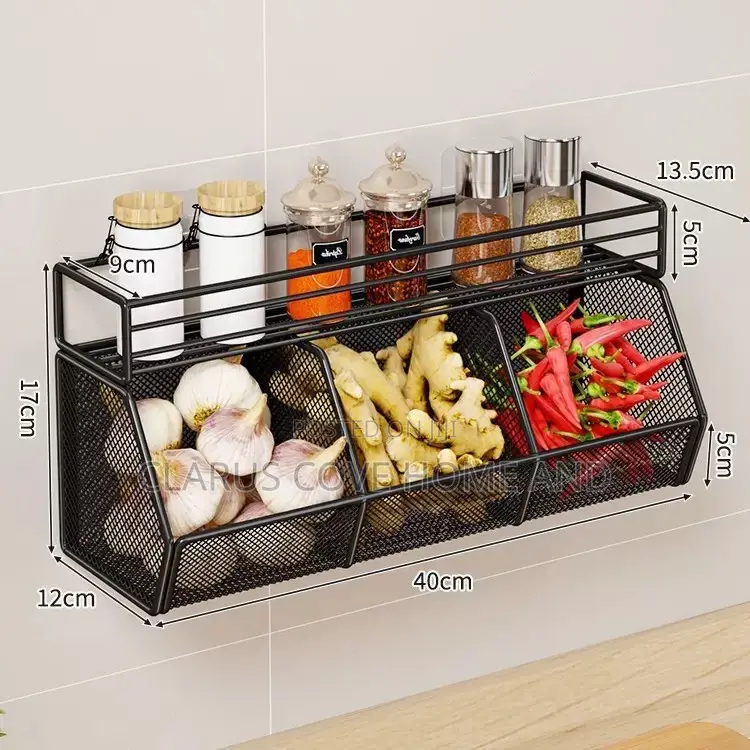 Wall-Mounted Vegetables Basket