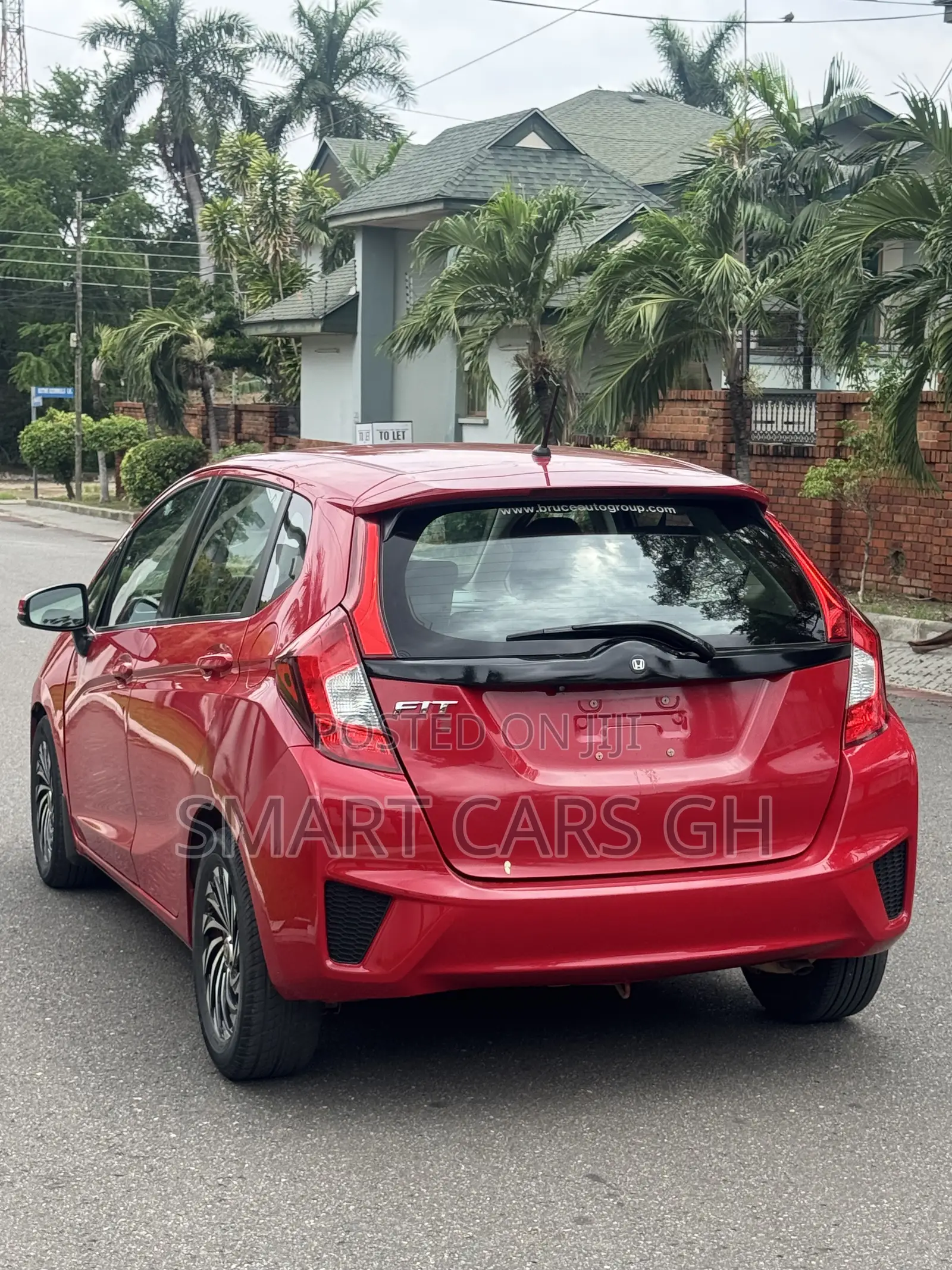 Honda Fit 2016 Red