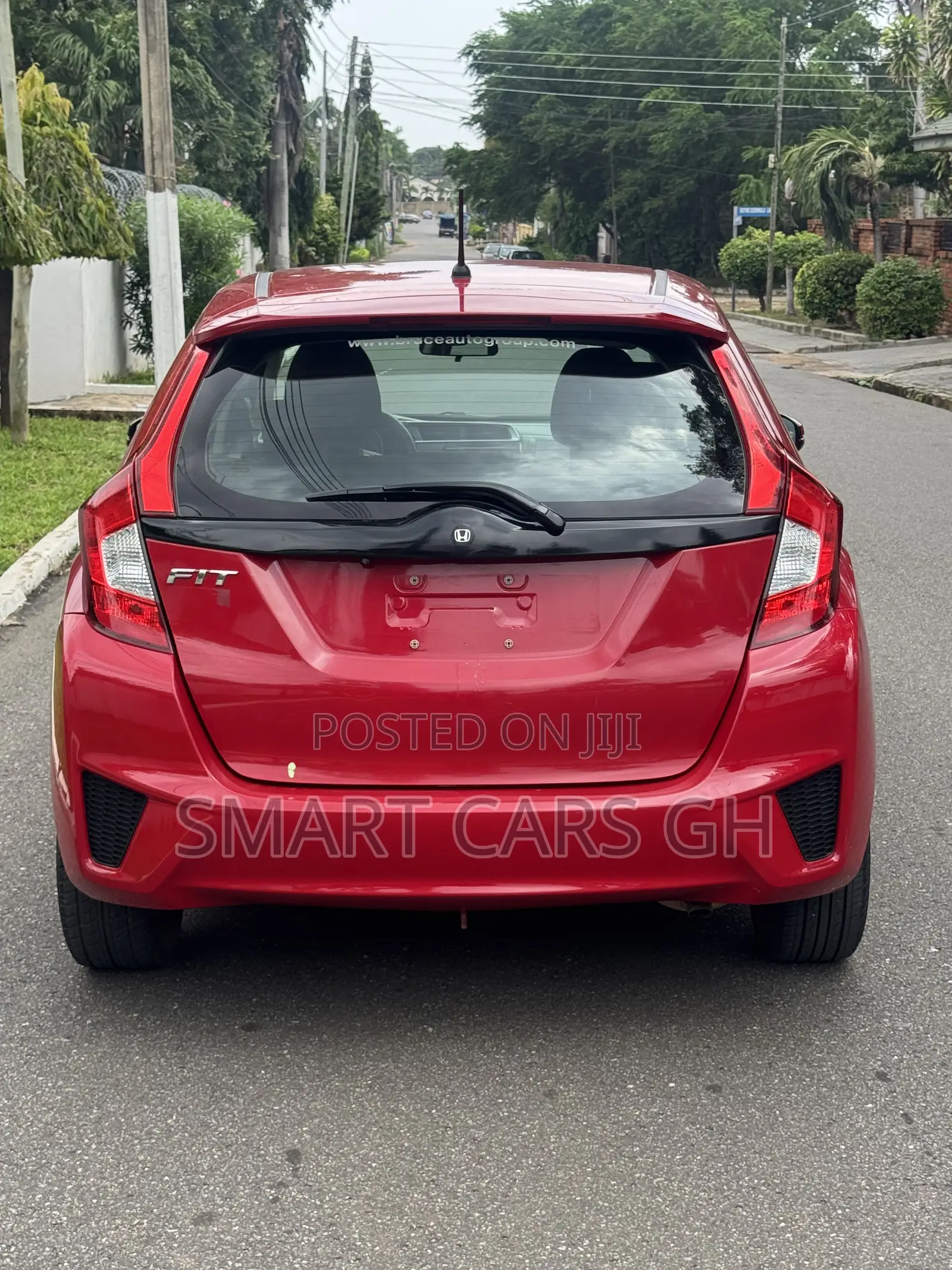 Honda Fit 2016 Red