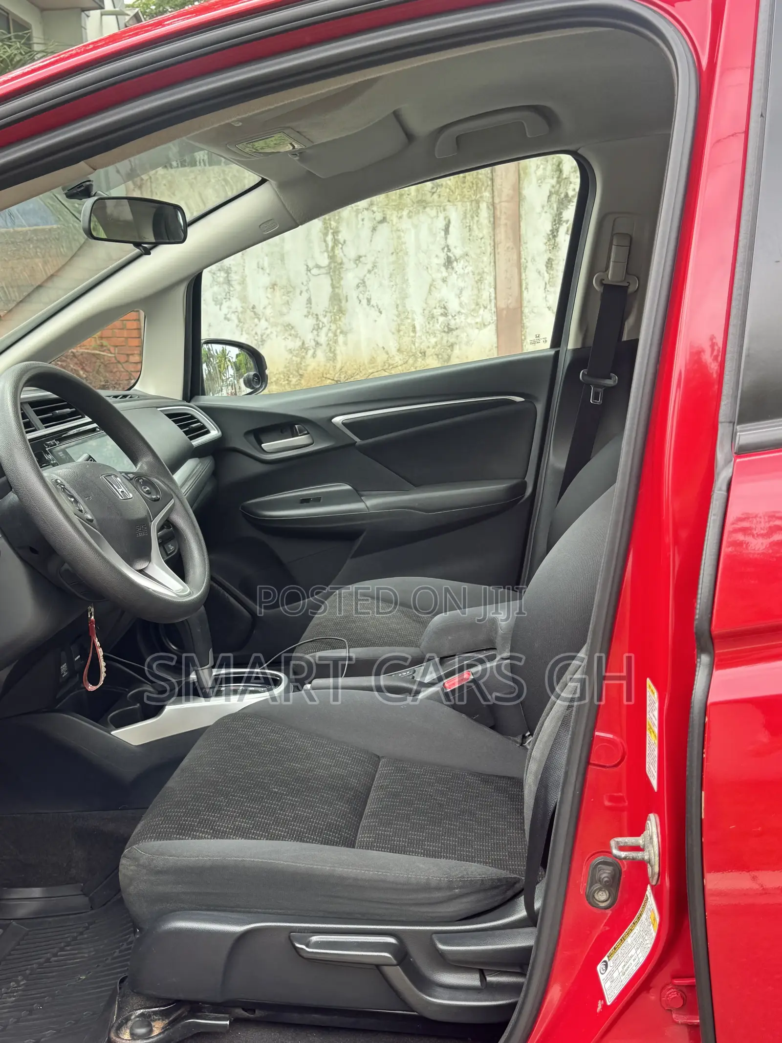 Honda Fit 2016 Red
