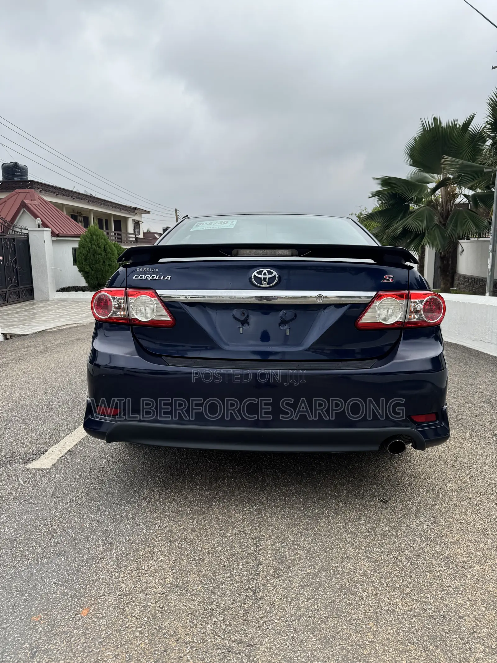 Toyota Corolla S 5-Speed 2013 Blue
