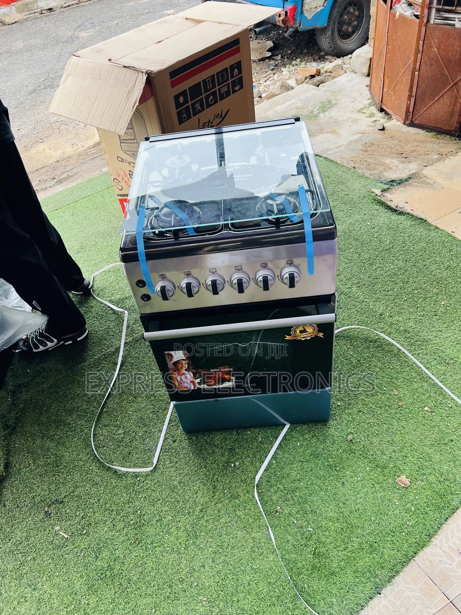 Brand New Sliver New Line Gas Oven Rotisserie 4b 50/60.