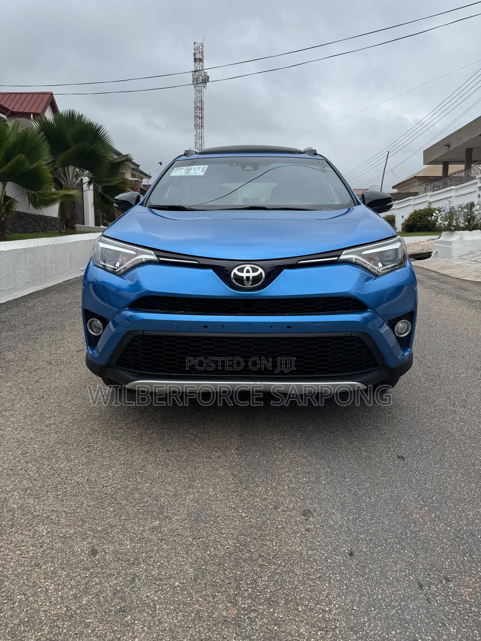 Toyota RAV4 SE AWD (2.5L 4cyl 6A) 2016 Blue