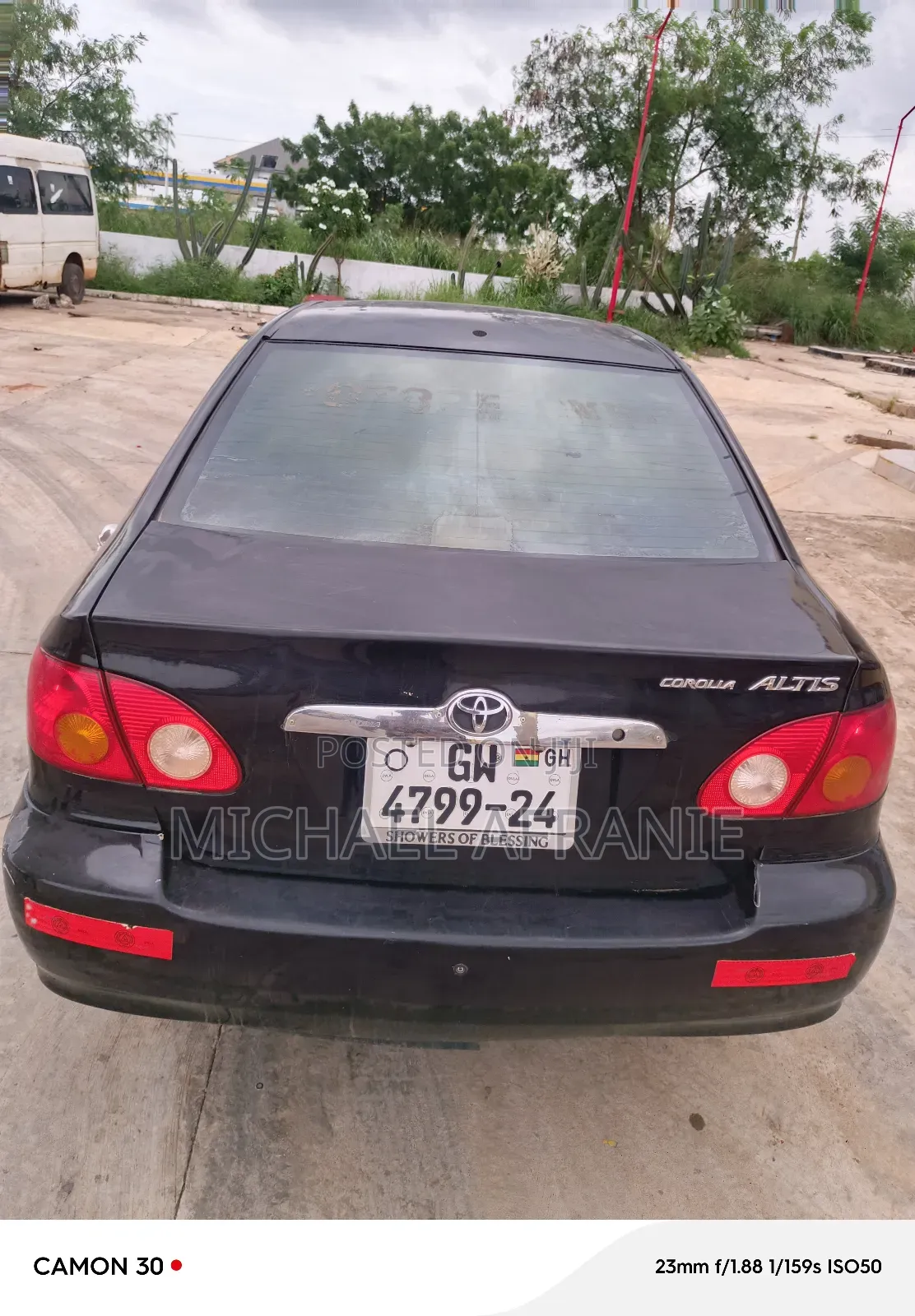 Toyota Corolla Altis 1.6 2008 Black