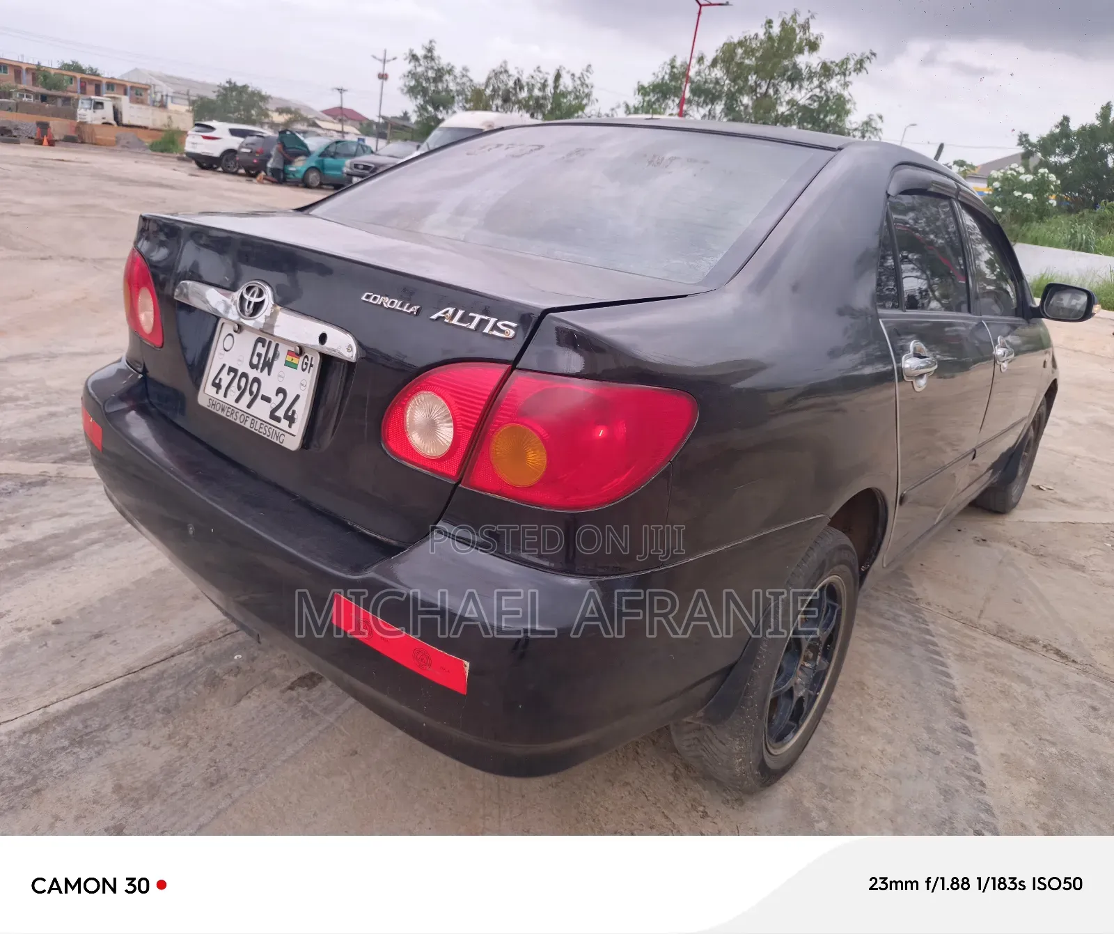 Toyota Corolla Altis 1.6 2008 Black