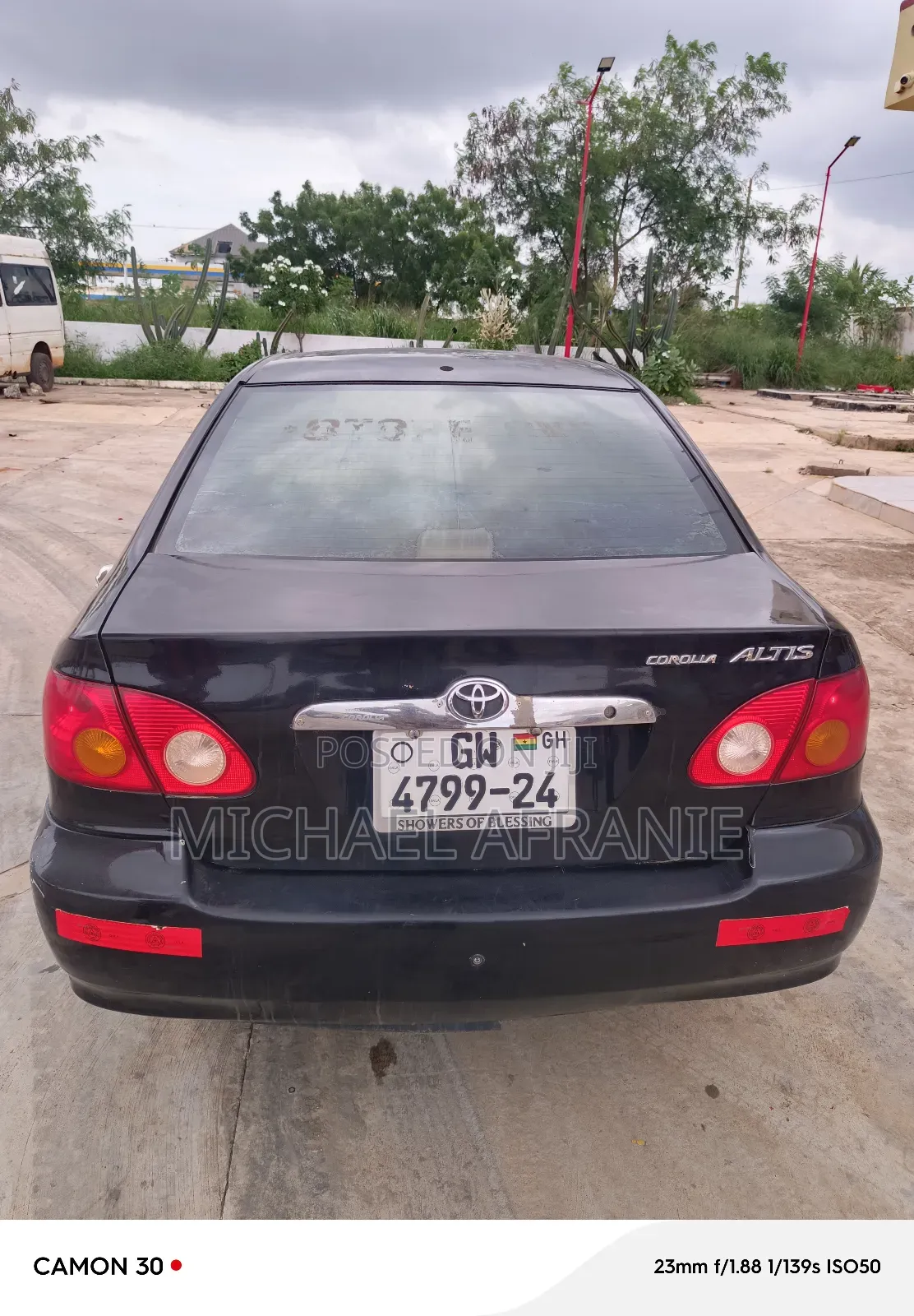 Toyota Corolla Altis 1.6 2008 Black