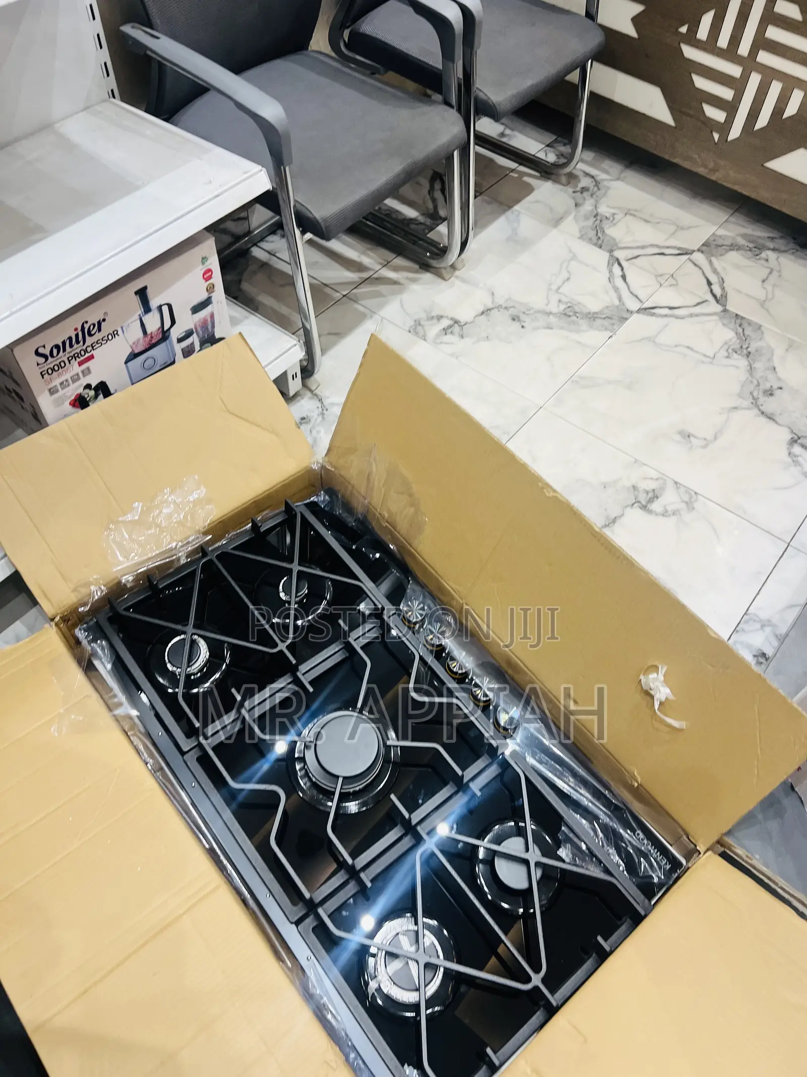 Order Unique Kenwood 90cm 5 Gas Built in Hob(Black) 