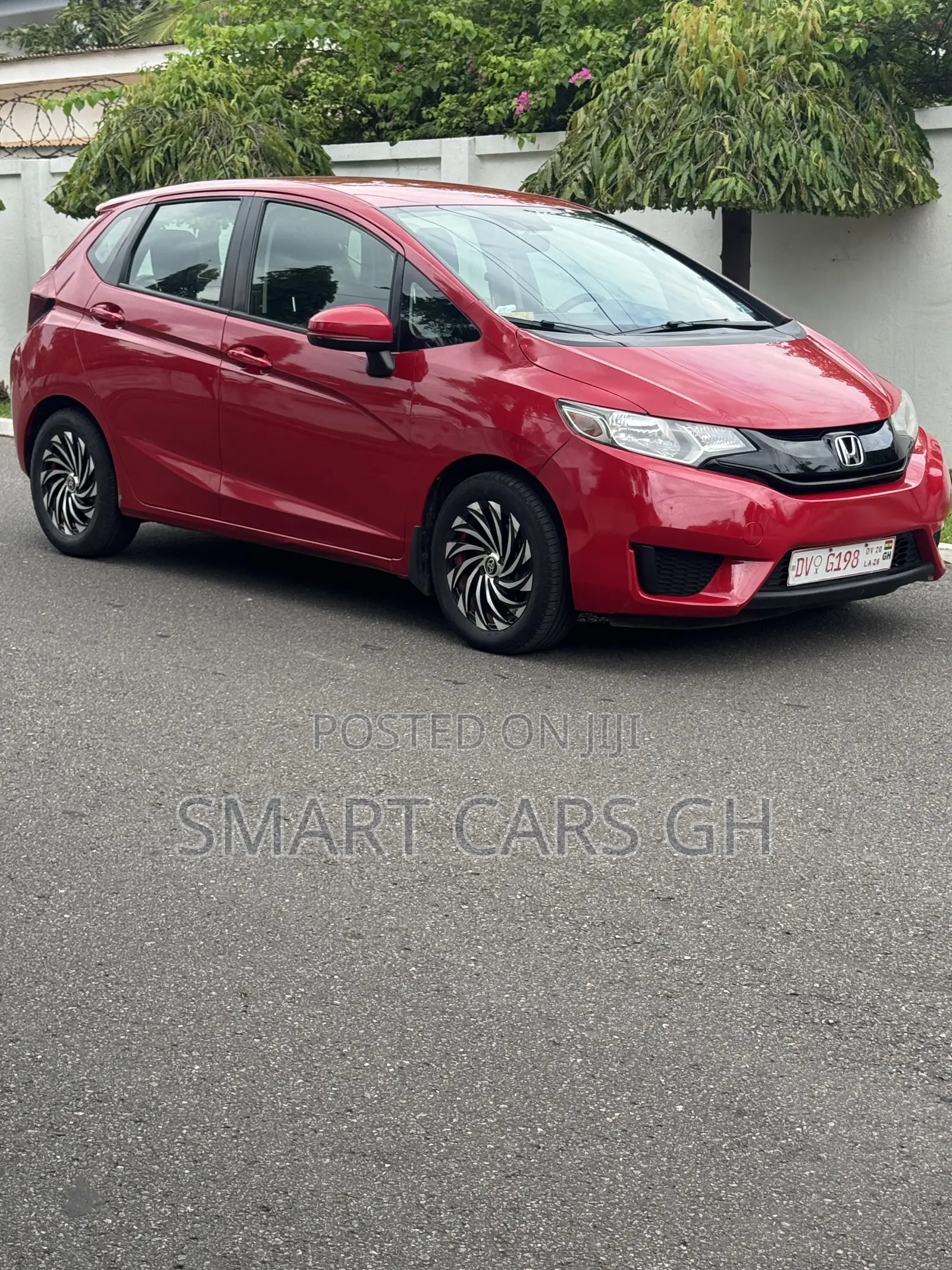 Honda Fit 2016 Red