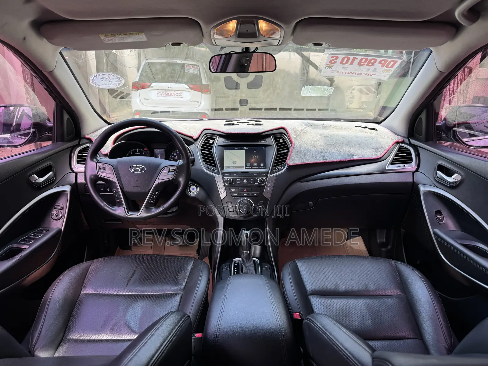 Hyundai Santa Fe SE FWD 2016 Gray