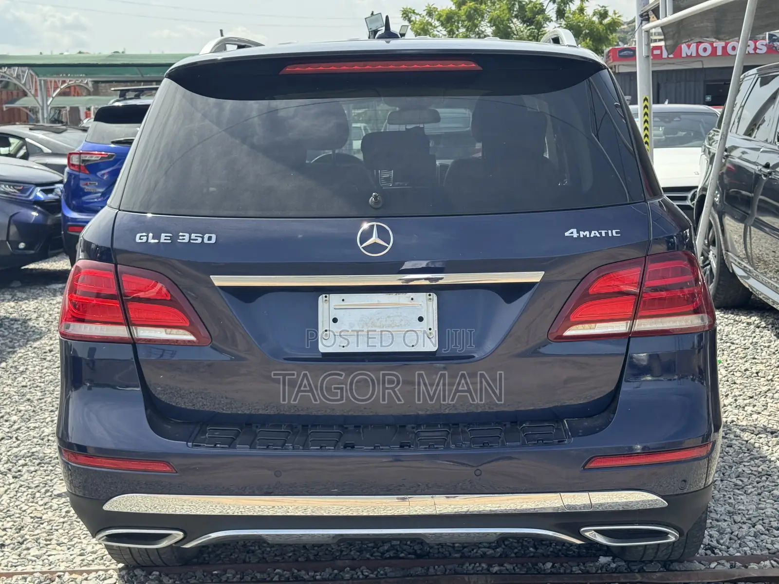 Mercedes-Benz GLE-Class GLE 350d 4MATIC 2017 Blue