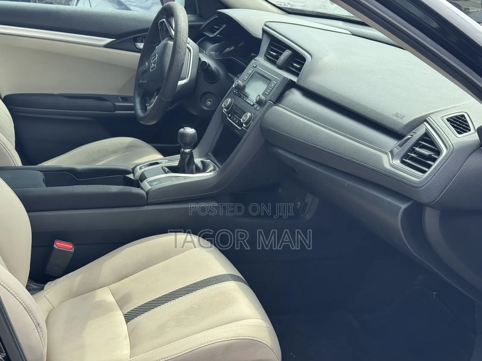 Honda Civic EX-L Sedan 2018 Black