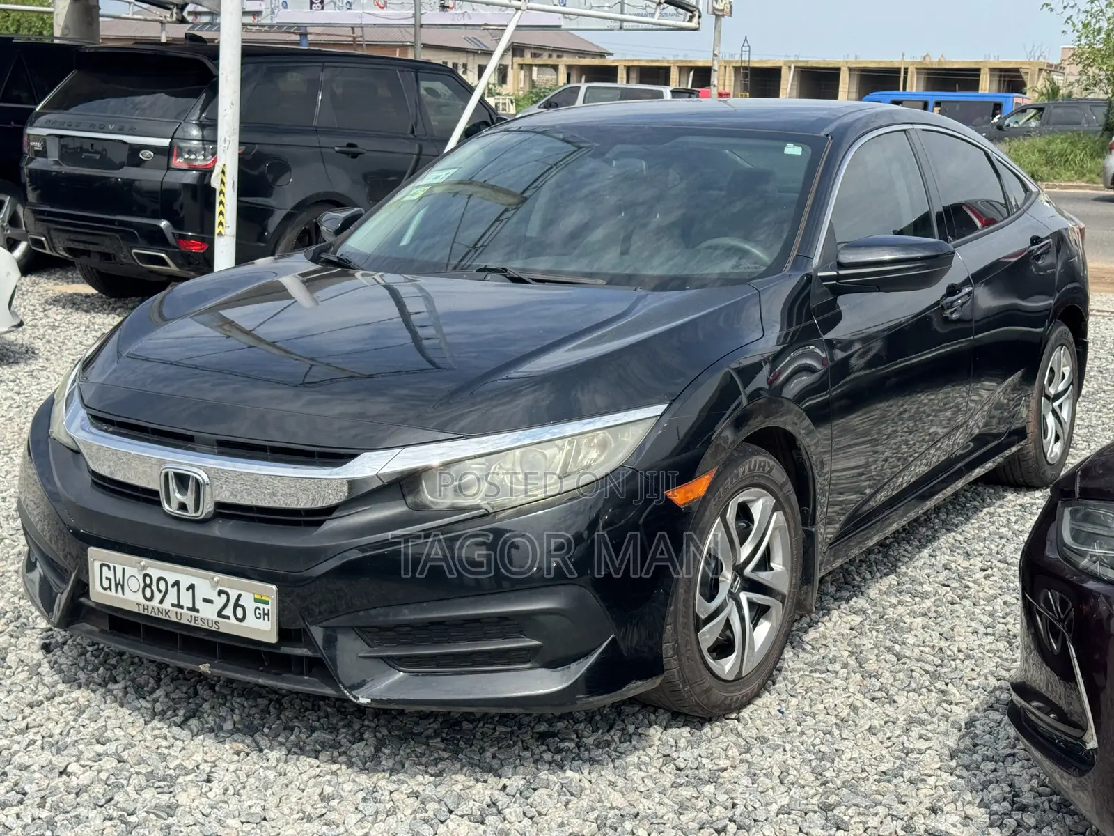 Honda Civic EX-L Sedan 2018 Black