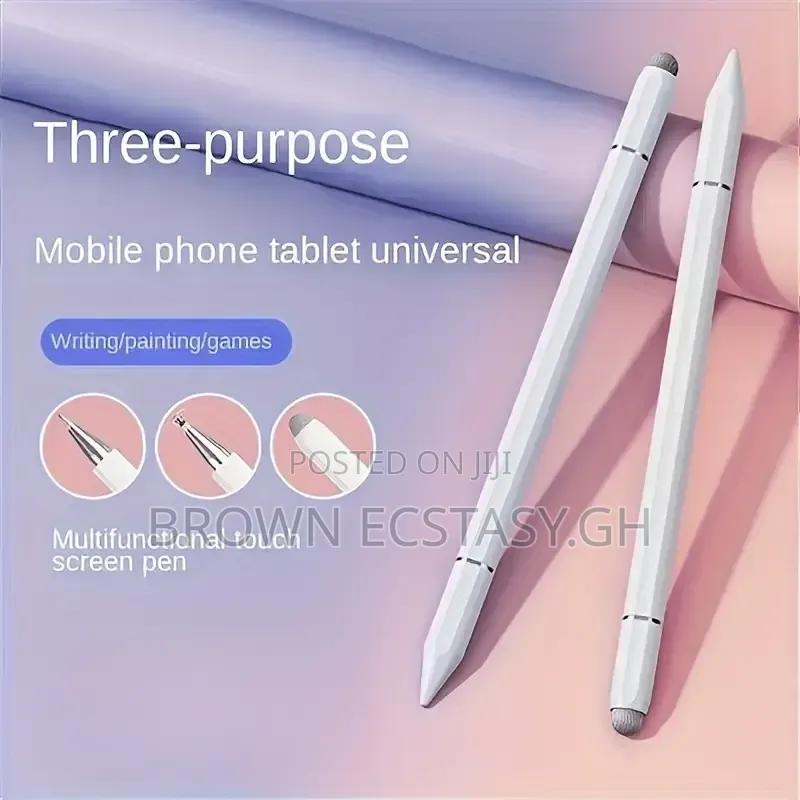 3 in 1 Universal Stylus for iPad and Android Tablets