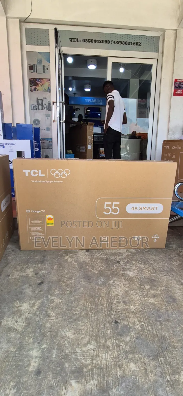 TCL 55 Inches With Youtube Netflix Bluetooth Available for Sale