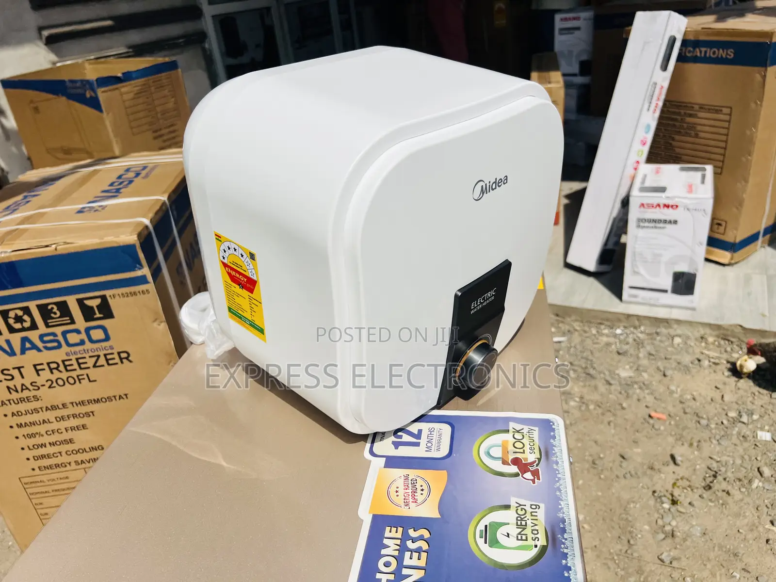 Zealous Sleek White 15l Midea