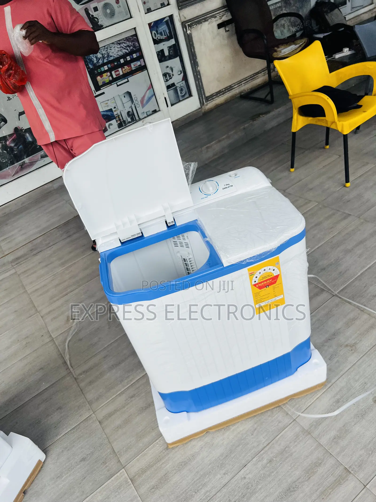 Place Your Order for Zara 7kg Topload Twintub