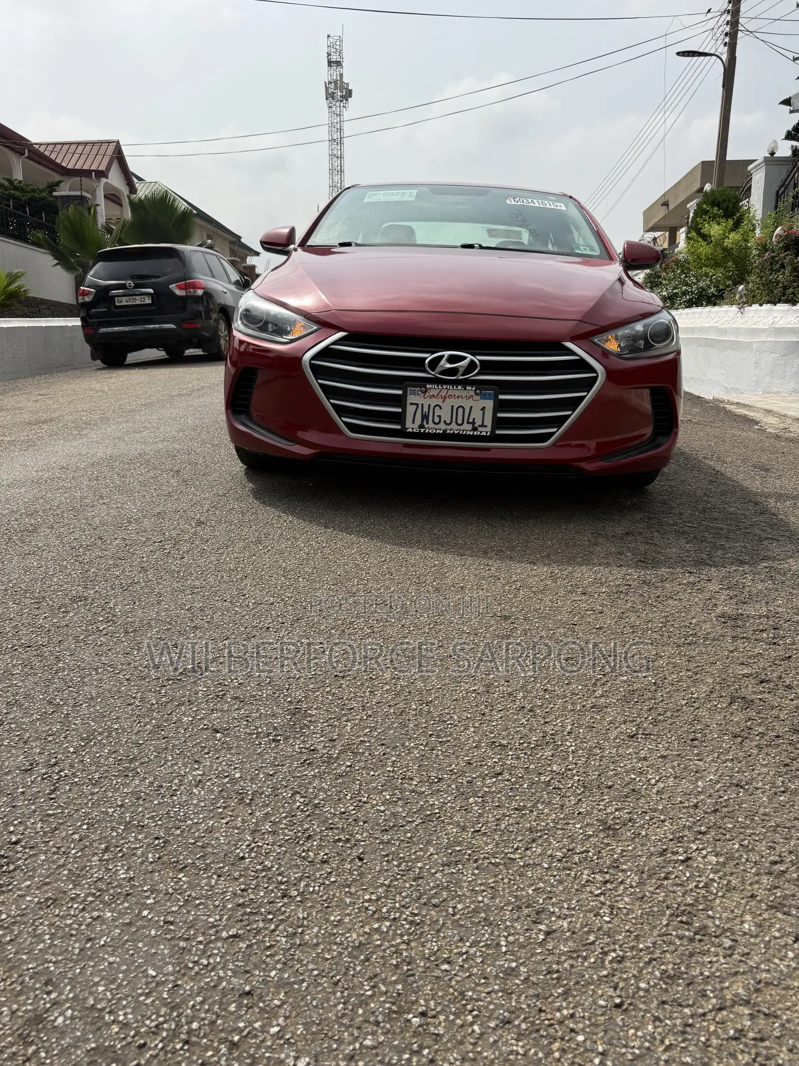 Hyundai Elantra SE Sedan FWD (2.0L 4cyl 6M) 2017 Red