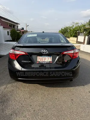 Toyota Corolla S 4dr Sedan (1.8L 4cyl CVT) 2016 Black